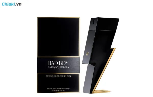 nước hoa m&ugrave;i socola Carolina Herrera Bad Boy EDT