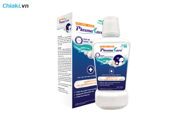 nước s&uacute;c miệng trị s&acirc;u răng PlasmaKare