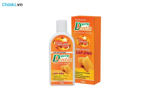 nước s&uacute;c miệng trị s&acirc;u răng Nutri Dentiz&nbsp;