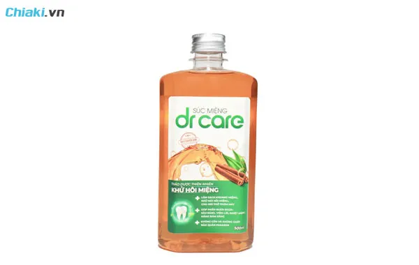 nước s&uacute;c miệng kh&ocirc;ng cồn Dr Care&nbsp;
