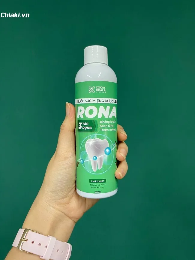 Nước s&uacute;c miệng Rona