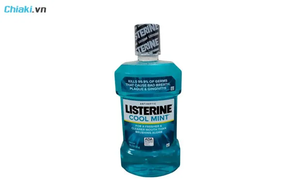 nước s&uacute;c miệng trị s&acirc;u răng Listerine Cool Mint&nbsp;