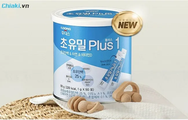 Sữa non ildong review với thiết kế bao b&igrave; bắt mắt