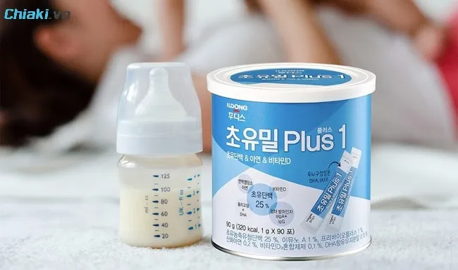 sữa non ildong H&agrave;n Quốc với hương vị sữa nhạt giống sữa mẹ