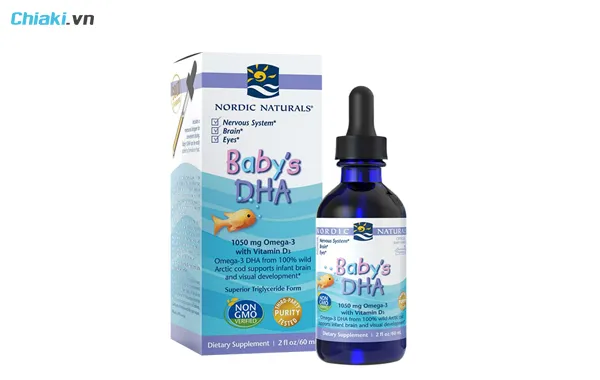 Siro bổ sung DHA Baby's DHA Nordic Naturals