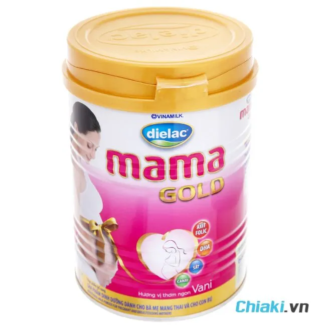 Sữa cho b&agrave; bầu 5 th&aacute;ng Vinamilk Dielac Mama Gold