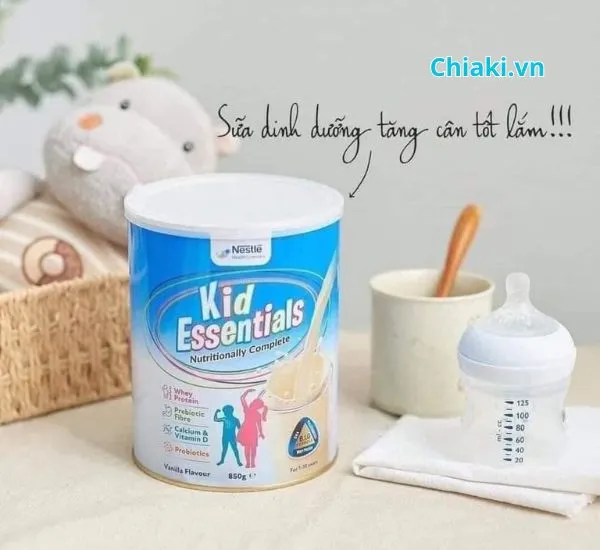 Sữa tăng chiều cao cho b&eacute; 2 tuổi - 10 tuổi Kid Essentials Nestle &Uacute;c