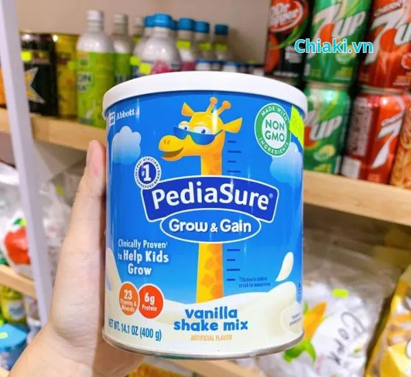Sữa Pediasure hươu cao cổ Grow & Gain