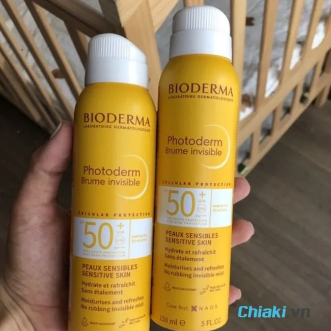 Xịt chống nắng Bioderma Photoderm Brume Invisible