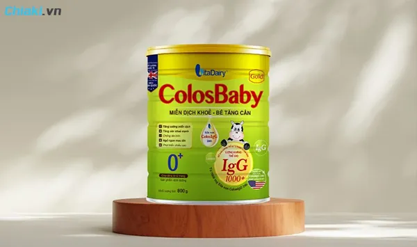 C&aacute;ch bảo quản sữa Colosbaby số 0 hiệu quả