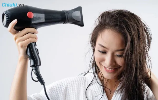 sấy phần ch&acirc;n v&agrave; phần ngọn t&oacute;c