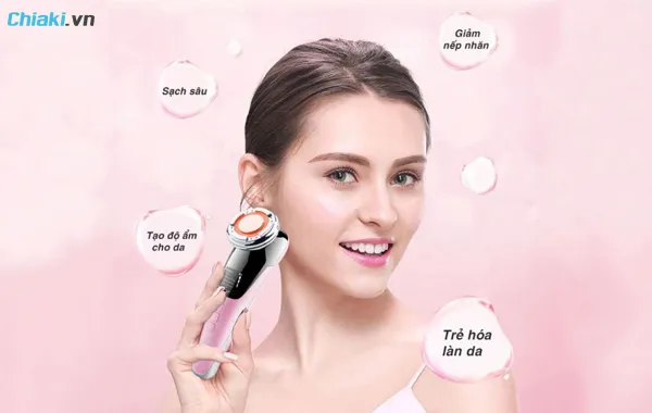 C&aacute;ch sử dụng m&aacute;y massage mặt đa chức năng