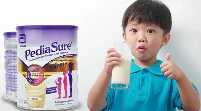 Kinh nghiệm cho trẻ uống sữa Pediasure