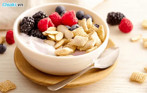 Ngũ cốc sữa chua cho b&agrave; bầu