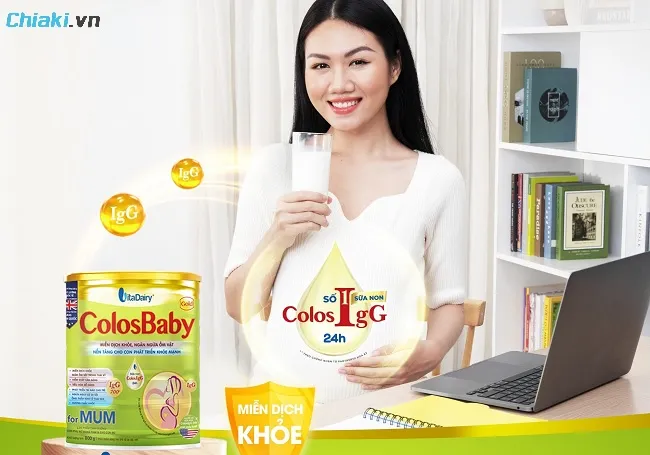 Sữa cho phụ nữ mang thai Colosbaby Gold for mum