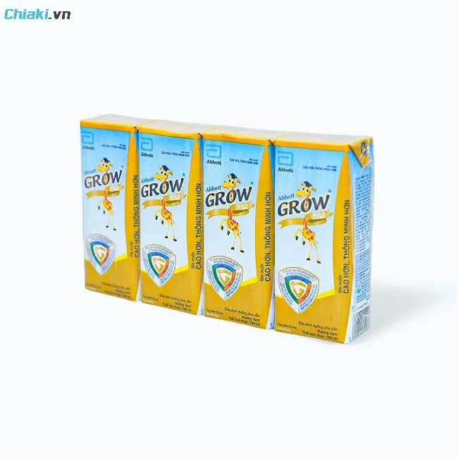 Sữa bột pha sẵn Abbott Grow hỗ trợ tăng chiều cao cho b&eacute;
