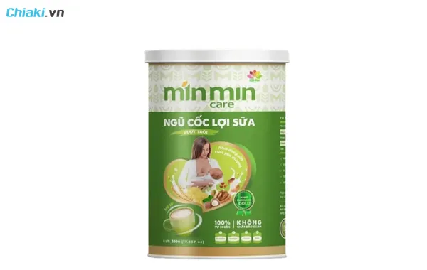sữa &oacute;c ch&oacute; cho b&agrave; bầu Min Min Care 38 loại hạt