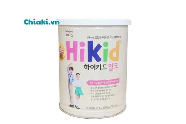 Sữa Hikid cho b&eacute; 1 - 9 tuổi ch&iacute;nh h&atilde;ng của H&agrave;n Quốc