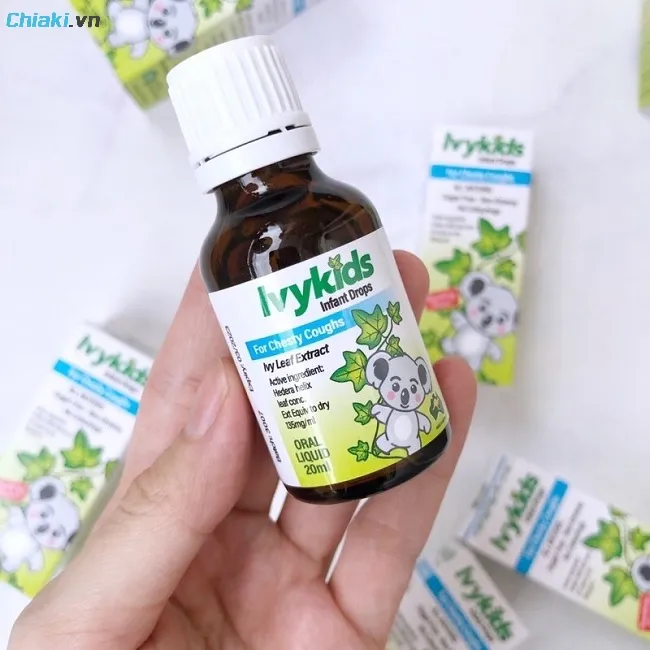 Tinh chất Ivy Kids &Uacute;c d&ugrave;ng được cho trẻ sơ sinh