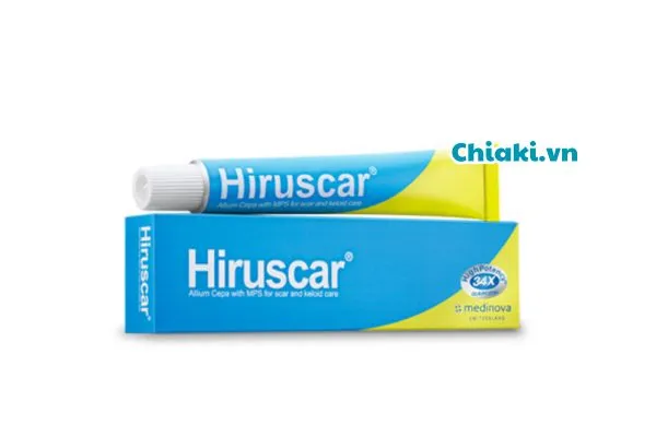 Gel dưỡng da Hiruscar hỗ trợ mờ sẹo, giảm th&acirc;m