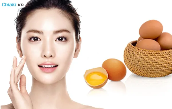 mặt nạ lột mụn bằng trứng g&agrave;