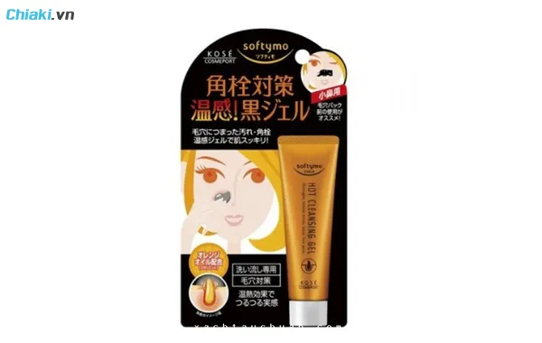 mặt nạ lột mụn Kose Softymo Hot Cleansing Gel