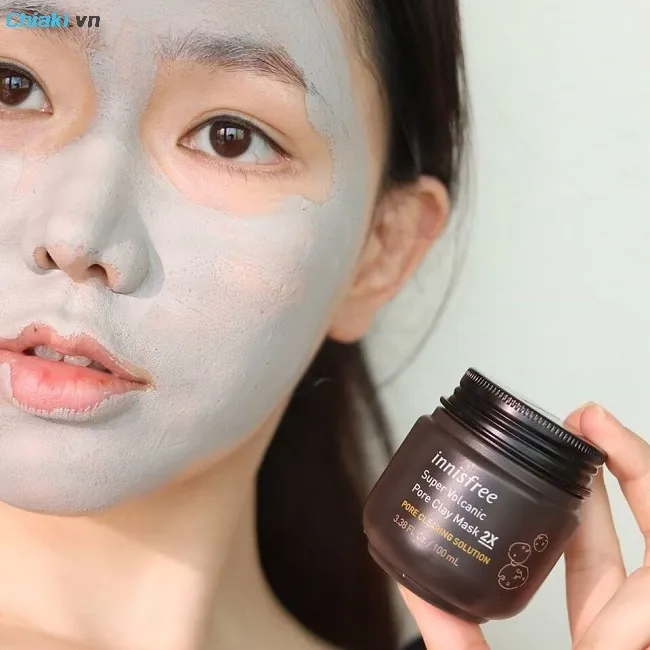 Mặt nạ thải độc Innisfree Super Volcanic Pore Clay Mask 2X
