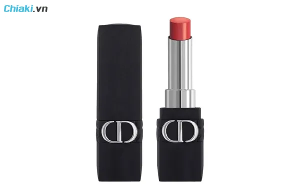 Son m&agrave;u hồng cam Dior Rouge Forever 525 Forever Ch&eacute;rie