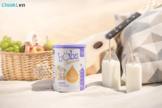 Sữa Bubs Supreme &Uacute;c&nbsp;ph&ugrave; hợp với hệ ti&ecirc;u h&oacute;a non nớt