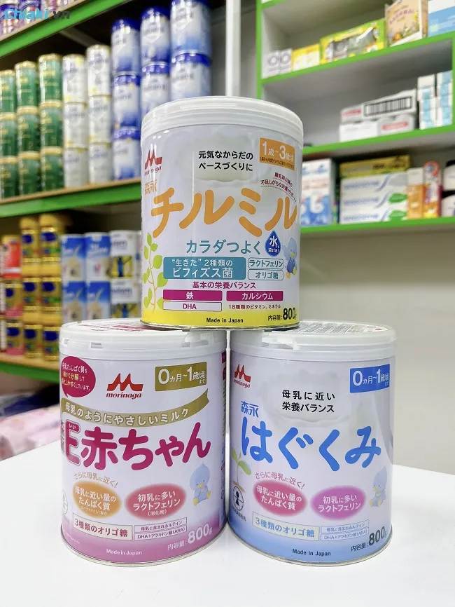 Sữa Morinaga Nhật Bản&nbsp;hỗ trợ ti&ecirc;u h&oacute;a, tăng đề kh&aacute;ng cho trẻ