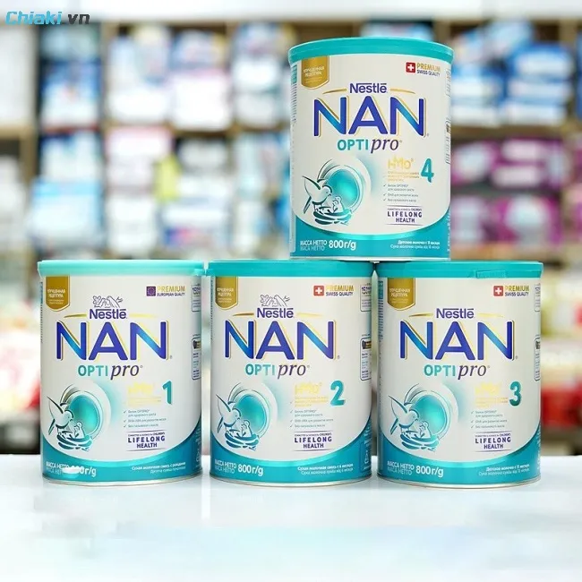 Sữa Nan Nga&nbsp;c&oacute; h&agrave;m lượng tương tự sữa mẹ, dễ uống, dễ ti&ecirc;u h&oacute;a