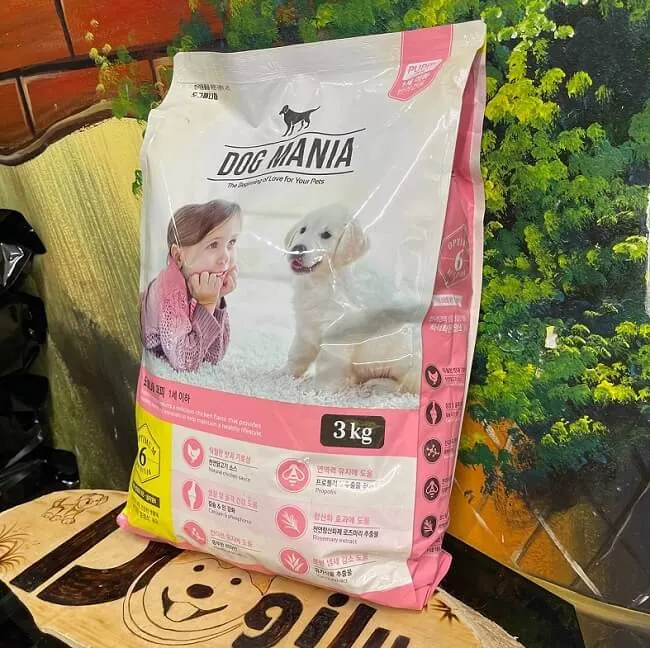 Thức ăn hạt cho ch&oacute; nhỏ Dog Mania Premium Puppy