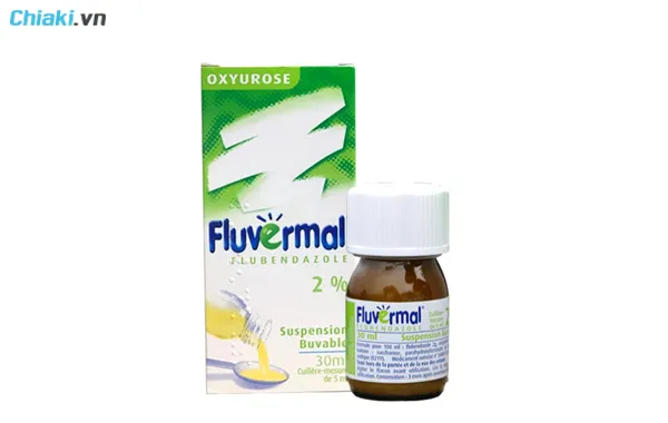 thuốc tẩy giun cho b&eacute; Fluvermal