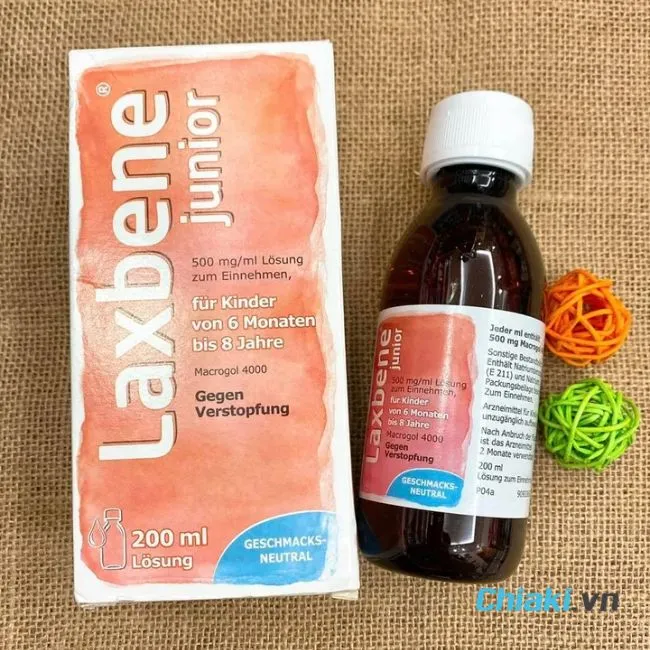 Thuốc trị t&aacute;o b&oacute;n cho b&eacute; Laxbene Junior&nbsp;