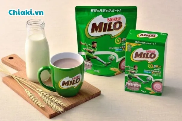 Uống sữa Milo c&oacute; tăng c&acirc;n kh&ocirc;ng?