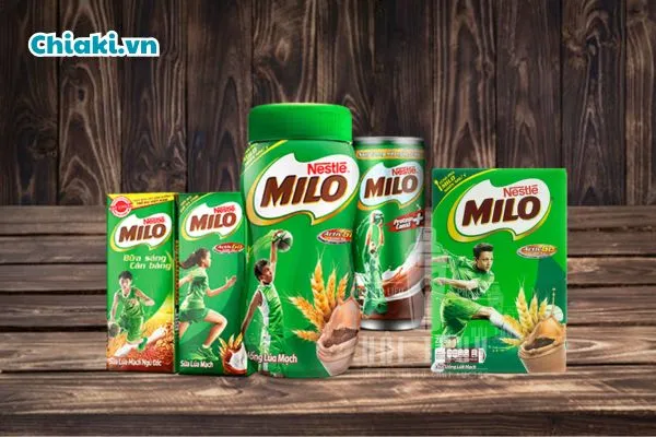 Sữa Milo c&oacute; những loại n&agrave;o?
