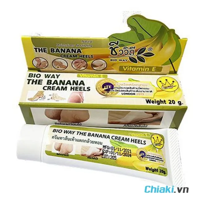 Kem dưỡng da tay Th&aacute;i Lan The Banana Cream Heels&nbsp;