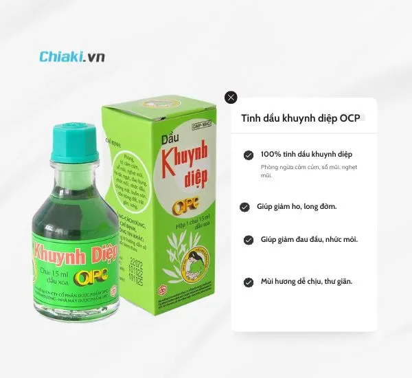 Dầu khuynh diệp OPC cho b&agrave; bầu