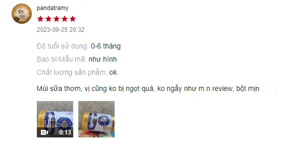 Review sữa optimum cho trẻ 0-6 th&aacute;ng