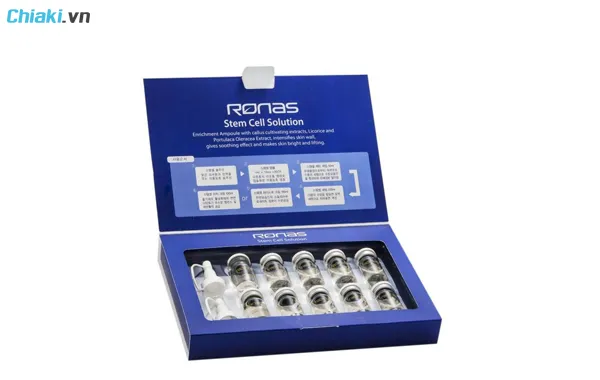 serum dưỡng da căng b&oacute;ng h&agrave;n quốc Ronas Stem Cell Solution
