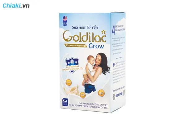 sữa non dạng g&oacute;i Goldilac Grow