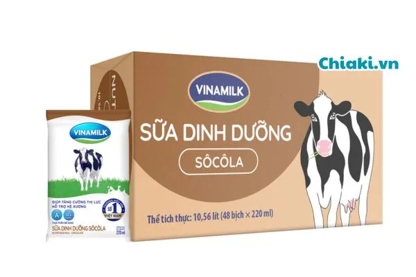 Sữa Vinamilk vị Socola