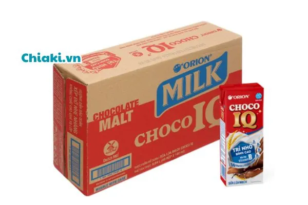 Sữa l&uacute;a mạch Socola Choco IQ
