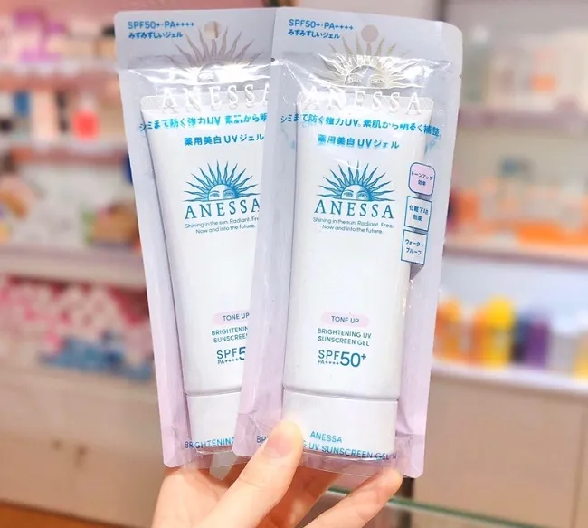 Kem chống nắng Nhật Bản Anessa Brightening UV Sunscreen Gel