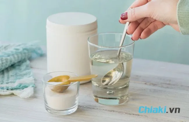 N&ecirc;n uống Collagen trước hay sau ăn