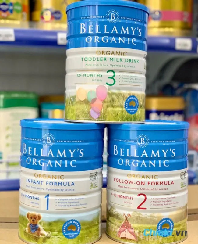 Sữa Bellamy&rsquo;s Organic