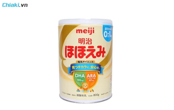Sữa Meiji Hohoemi Milk