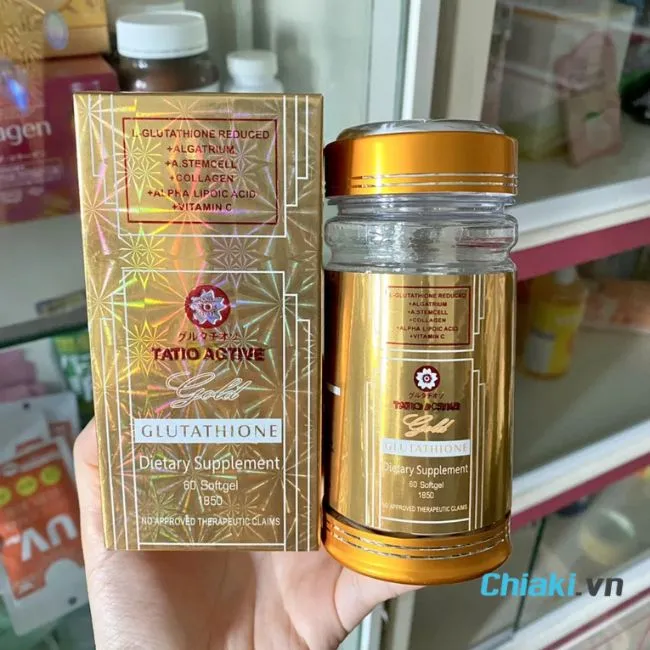 Vi&ecirc;n uống Tatio Active Gold Glutathione