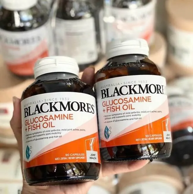 Blackmores Glucosamine + Fish Oil của &Uacute;c