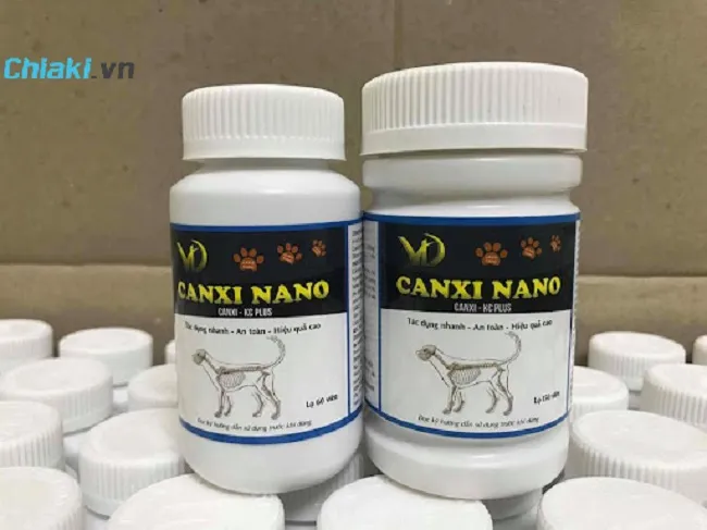 Vi&ecirc;n uống Canxi Nano hỗ trợ tăng cường canxi cho ch&oacute;